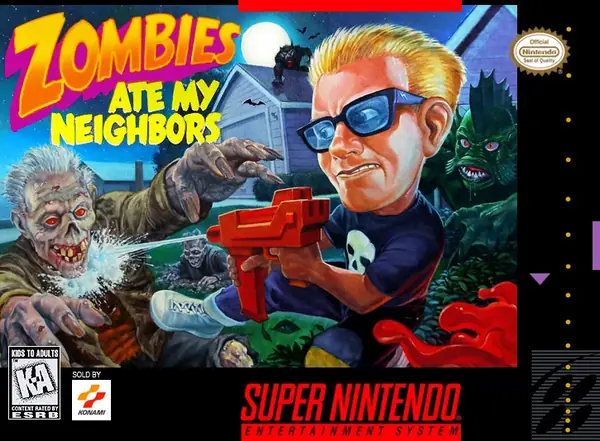 Zombies Ate My Neighbors box art