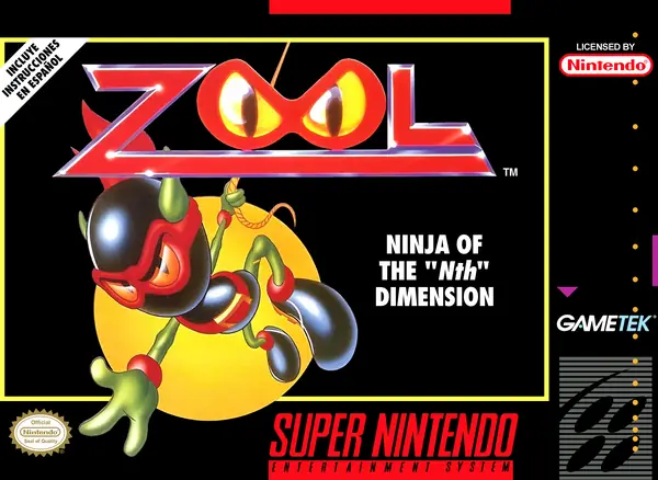 Zool: Ninja of the "Nth" Dimension box art