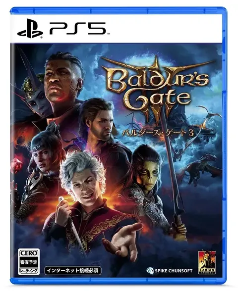 Baldur's Gate III box art