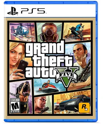 Grand Theft Auto V box art