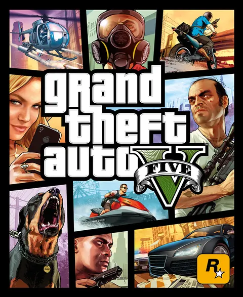 Grand Theft Auto V box art