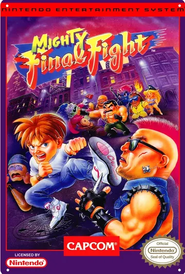 Mighty Final Fight box art
