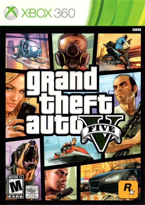 Grand Theft Auto V box art
