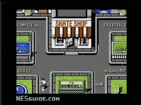 Skate or Die! screenshot