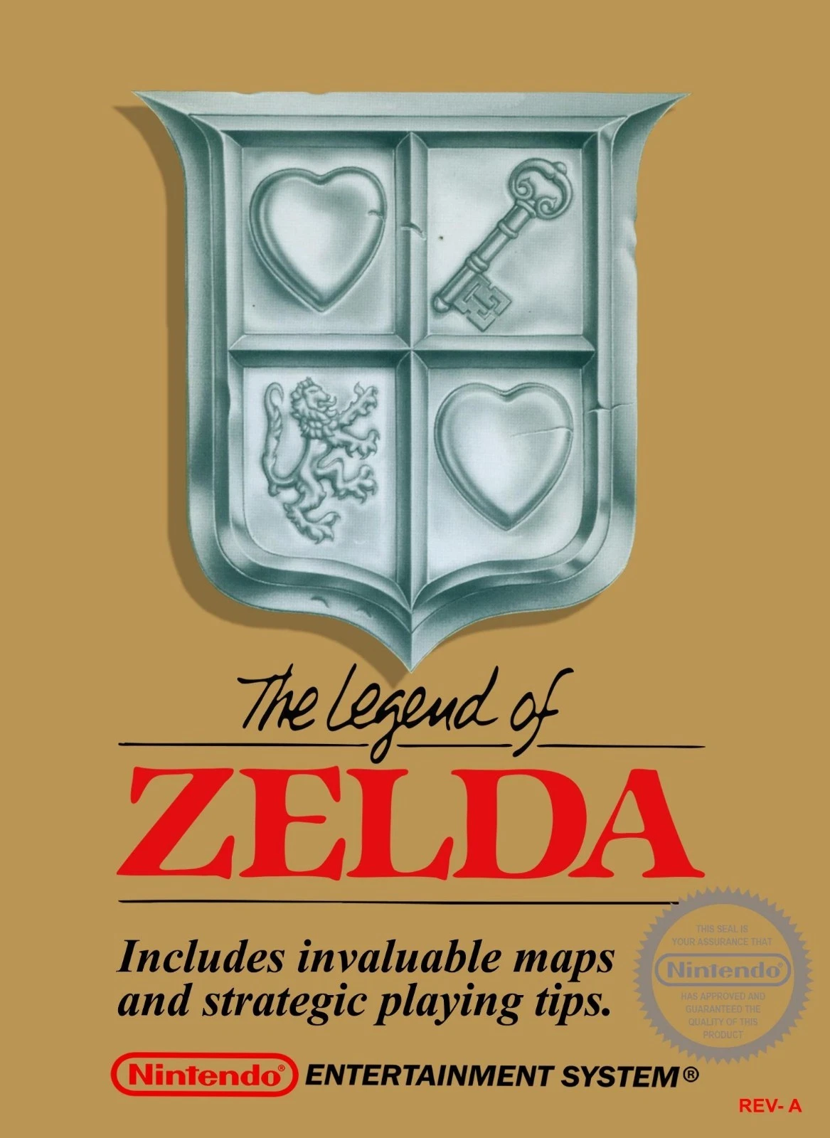 The Legend of Zelda box art